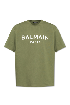 Balmain T-shirt with embroidered logo | Men's Clothing | Vitkac